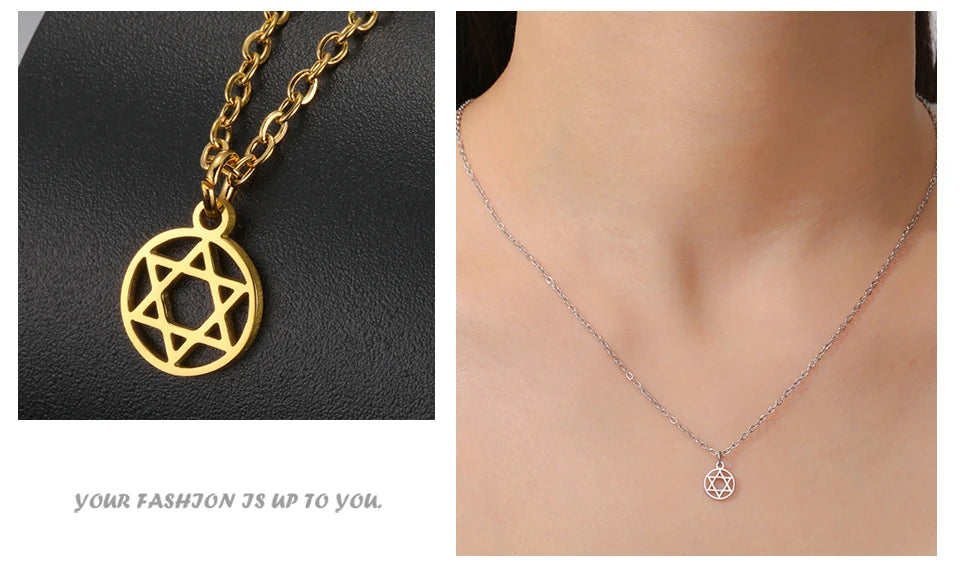 שרשרת-star of david